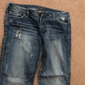 Silver Jeans Twisted